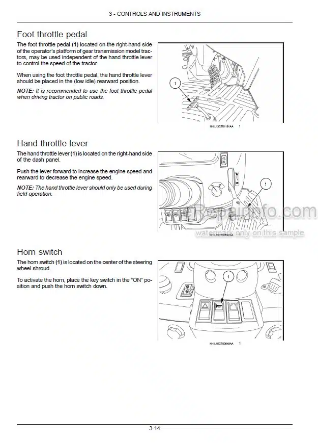 Photo 1 - New Holland Boomer 37 Operators Manual Compact Tractor 47901826