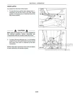 Photo 6 - New Holland Boomer 4055 Boomer 4060 Operators Manual Tractor 87477193