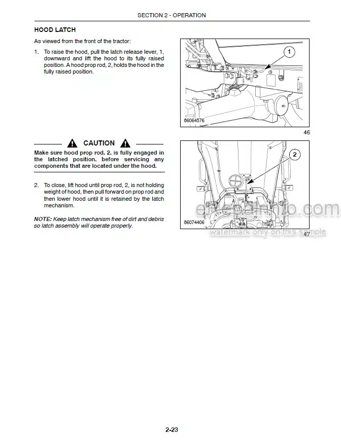 Photo 1 - New Holland Boomer 4055 Boomer 4060 Operators Manual Tractor 87477193