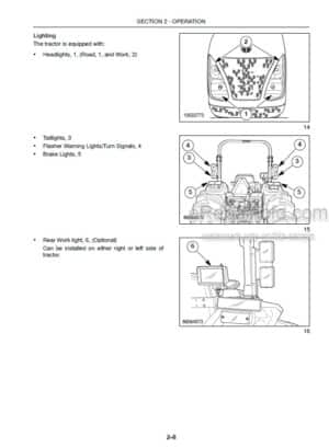 Photo 7 - New Holland B95C B95CTC B95CLR B110C Tier 4 Service Manual Loader Backhoe 84596886A
