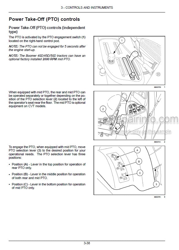 Photo 1 - New Holland Boomer 40D CVT Boomer 45D CVT Boomer 50D CVT Operators Manual Compact Tractor 48028209