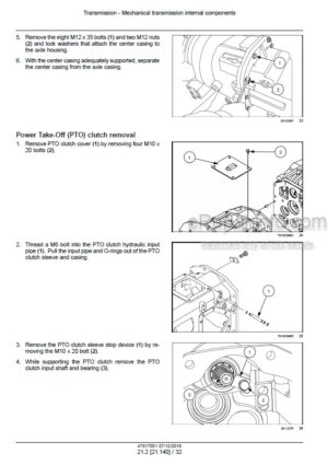 Photo 7 - New Holland CR6090 CR7090 CR8080 CR8090 CR9090 Tier 4A Service Manual Combine 47667943
