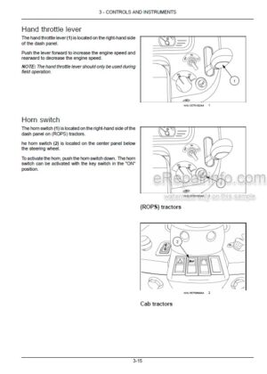 Photo 12 - New Holland Boomer 40 Boomer 50 Operators Manual Compact Tractor