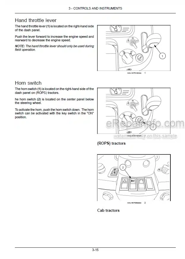 Photo 1 - New Holland Boomer 40 Boomer 50 Stage IIIA Operators Manual Compact Tractor 47980830