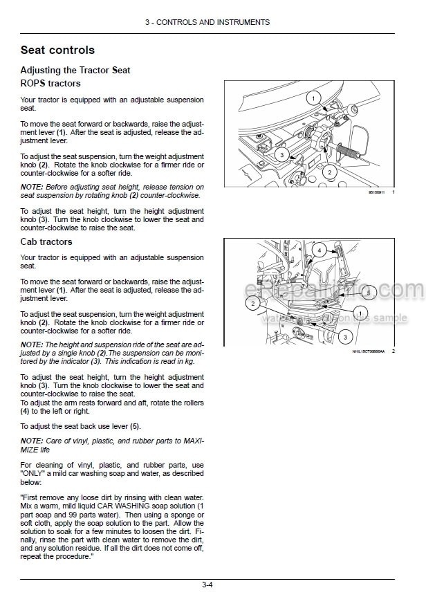 Photo 1 - New Holland Boomer 40 Boomer 50 Stage IIIA Operators Manual Compact Tractor 51559578