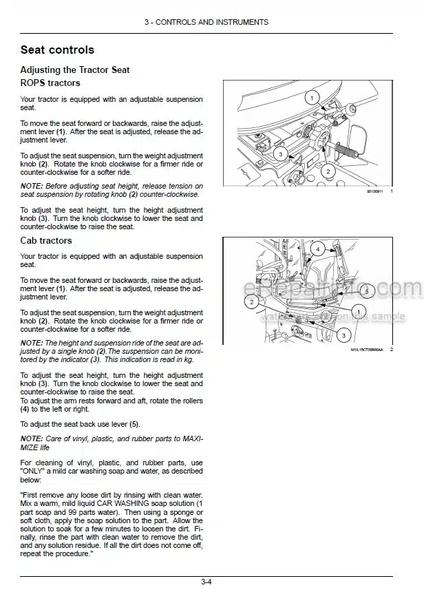 Photo 1 - New Holland Boomer 40 Boomer 50 Stage IIIA Operators Manual Compact Tractor 51559578