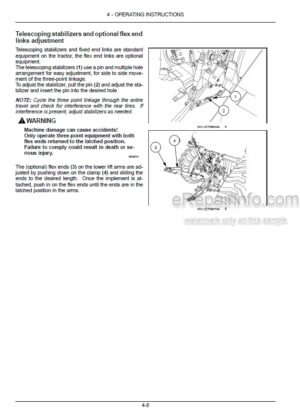 Photo 1 - New Holland Boomer 40 Boomer 50 With Cab Operators Manual Compact Tractor 47901424