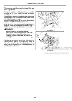 Photo 2 - New Holland Boomer 40 Boomer 50 With Cab Operators Manual Compact Tractor 47901424