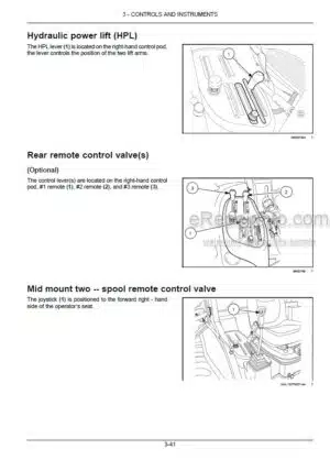 Photo 3 - New Holland Boomer 45D CVT Operators Manual Compact Tractor 48028225