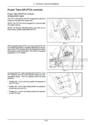 Photo 4 - New Holland Boomer 46D CVT Boomer 54D CVT Tier 4B Final Operators Manual Compact Tractor 48028213