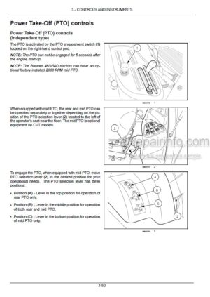 Photo 7 - New Holland 8670 8770 8870 8970 Operators Manual Tractor 42867043