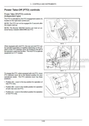 Photo 11 - New Holland Boomer 54D CVT Tier 4B Final Operators Manual Compact Tractor 48028237