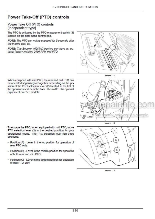 Photo 1 - New Holland Boomer 54D CVT Tier 4B Final Operators Manual Compact Tractor 48028237