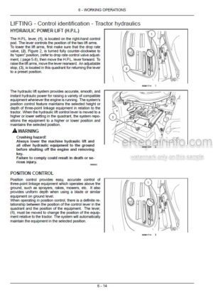 Photo 6 - New Holland Boomer 2030 Boomer 2035 Operators Manual Compact Tractor 87477103