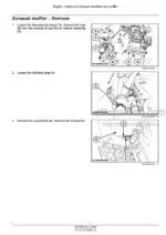 Photo 2 - New Holland CR5.85 Service Manual Rotary Combine 47916562