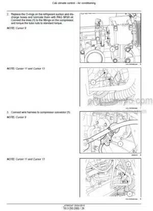 Photo 4 - New Holland CR6.80 CR6.90 CR7.90 CR8.90 CR9.90 Service Manual Combine 47865347