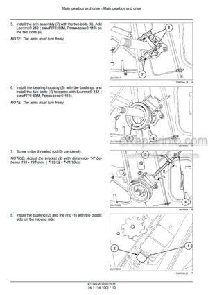 Photo 7 - New Holland Boomer 45D CVT Operators Manual Compact Tractor 48028225