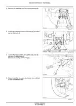 Photo 2 - New Holland CX5090 CX6080 CX6090 / Laterale Elevation Hillside Series Service Manual Combine 47824864
