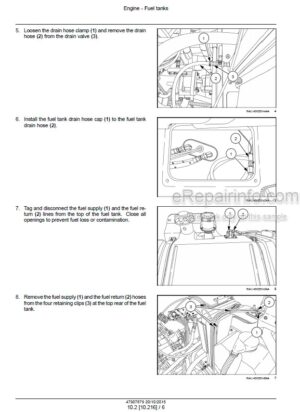 Photo 7 - New Holland E385C Service Manual Crawler Excavator 47374920A