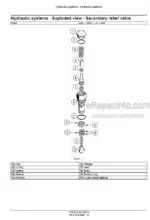 Photo 6 - New Holland D180C Tier 2 Service Manual Crawler Dozer 47907879