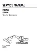 Photo 5 - New Holland E215C E245C Service Manual Crawler Excavator 47399290A