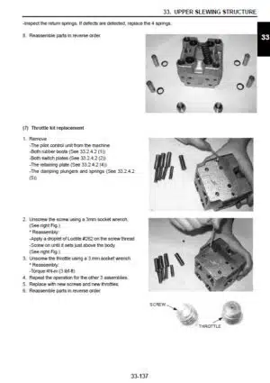 Photo 12 - New Holland E230CSR Service Manual Crawler Excavator 47426609A