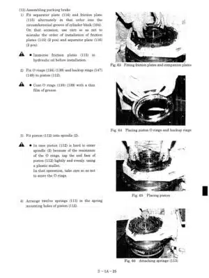 Photo 8 - New Holland EH50.B Service Manual Hydraulic Excavator 6-78600NA