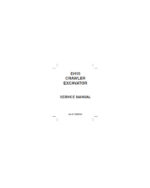 Photo 4 - New Holland EH15 Shop Manual Hydraulic Excavator 6-79880NA