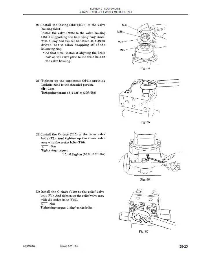 Photo 1 - New Holland EH15 Shop Manual Hydraulic Excavator 6-79880NA