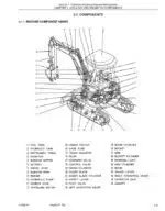 Photo 6 - New Holland EH15 Shop Manual Hydraulic Excavator 6-79880NA