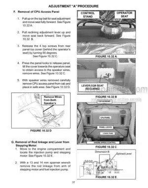 Photo 8 - New Holland EH215 Service Manual Crawler Excavator 6-75780NA