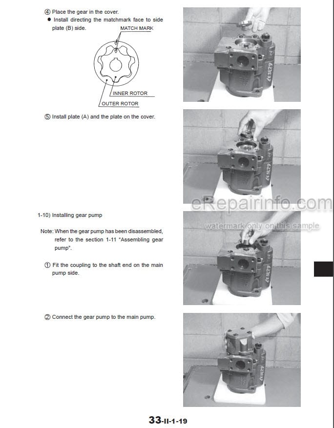 Photo 1 - New Holland EH35 Service Manual Compact Excavator 6-75740NA