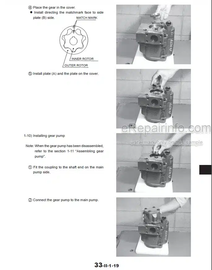 Photo 1 - New Holland EH35 Service Manual Compact Excavator 6-75740NA