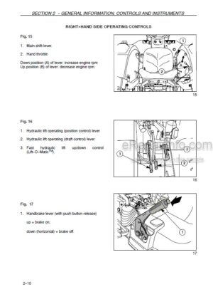 Photo 6 - New Holland GT18 Operators Manual Garden Tractor 86617776