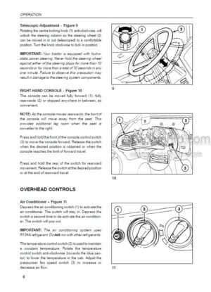 Photo 6 - New Holland G170 G190 G210 G240 Operators Manual Tractor 603.64.331.00