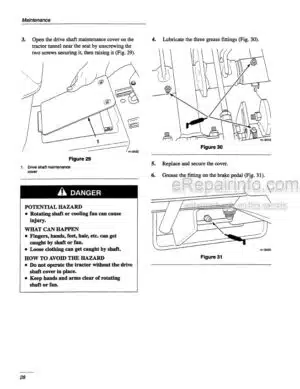 Photo 10 - New Holland GT18 Operators Manual Garden Tractor 42682100