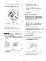 Photo 2 - New Holland GT20 GT22 Operators Manual Garden Tractor 87040108