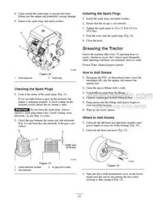 Photo 4 - New Holland GT20 GT22 Operators Manual Garden Tractor 87040108