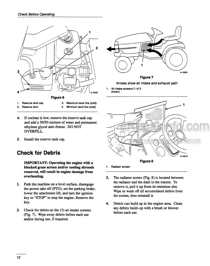 Photo 1 - New Holland GT20 Operators Manual Garden Tractor 42682200