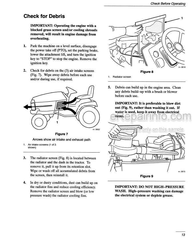 Photo 1 - New Holland GT20 Operators Manual Garden Tractor 86602567