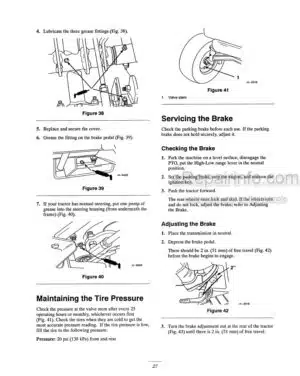 Photo 3 - New Holland GT20A GT22A Operators Manual Garden Tractor 87059743