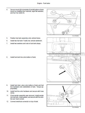 Photo 8 - New Holland CR6090 CR7090 CR8080 CR8090 CR9090 Tier 4A Service Manual Combine 47667943