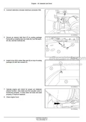 Photo 11 - New Holland Guardian SP.240R SP.275R Tier 3 Service Manual Sprayer 47657030