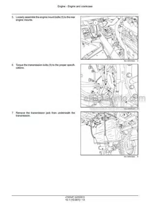 Photo 10 - New Holland Guardian SP.260R SP.300R Tier 4B (final) Service Manual Sprayer 47828487