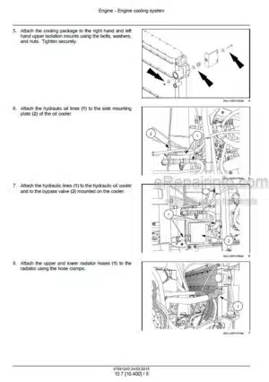 Photo 9 - New Holland Guardian SP.295F SP.300F SP.345F SP.400F Tier 4B (final) Service Manual Sprayer 47691240