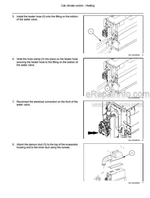 Photo 1 - New Holland Guardian SP.300C Tier 4B (final) Service Manual Sprayer 47837280