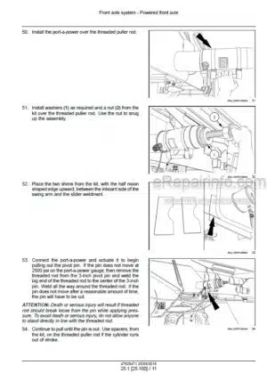 Photo 7 - New Holland Guardian SP295F SP.300F SP.345F Service Manual Sprayer 47828471