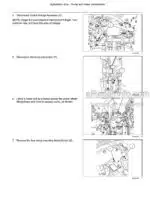 Photo 2 - New Holland L213 L216 Service Manual Skid Steer Loader 47711677
