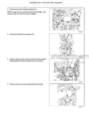 Photo 8 - New Holland CR5080 Service Manual Combine 47454926