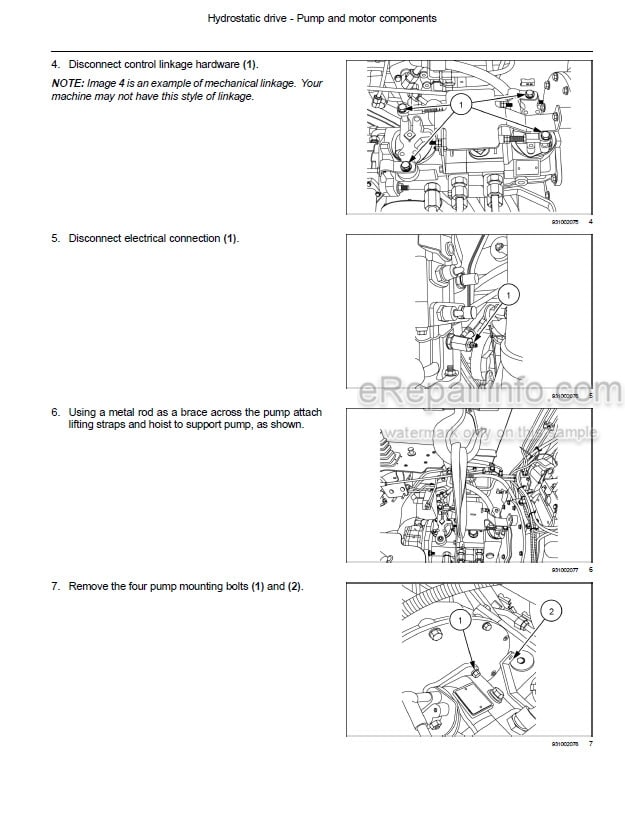 Photo 1 - New Holland L213 L216 Service Manual Skid Steer Loader 47711677